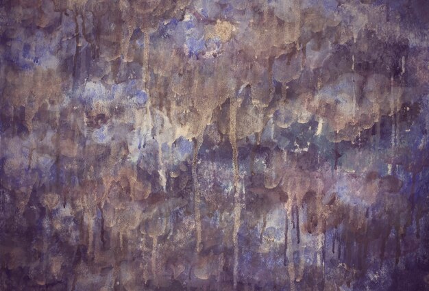 Purple lilac color drops drain painted background texture