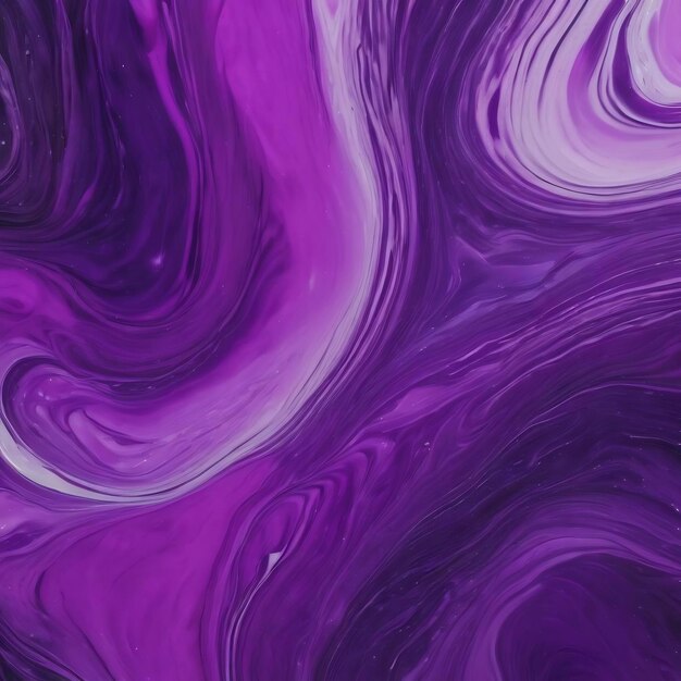 Photo purple liquid marble abstract color background