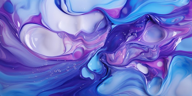 purple Liquid marbling paint texture background