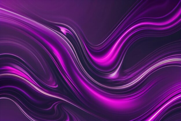 Фиолетовый жидкий вихрь абстрактные обои фон жидкие обои для рабочего стола с генеративным искусственным интеллектом