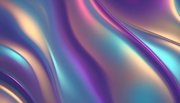 a purple metallic background with a purple and blue swirl design