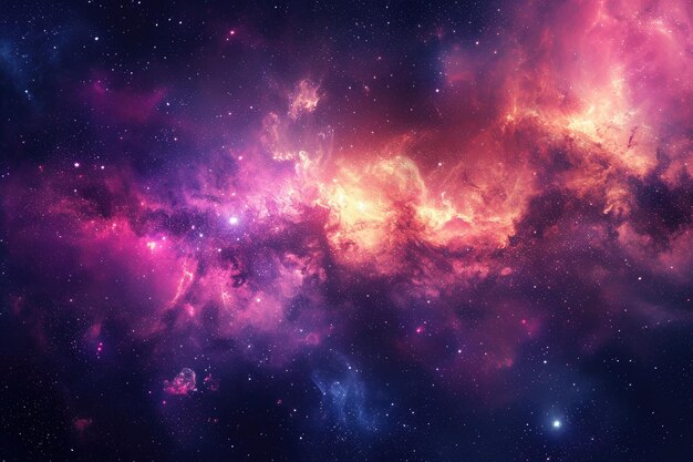 a purple nebula is shown in this image