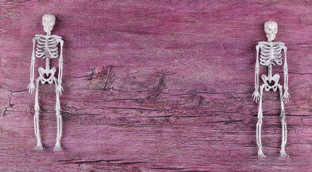 Photo purple old wood background