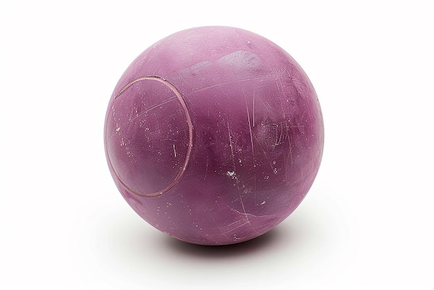 a purple onion with a hole in the center and a hole in the center