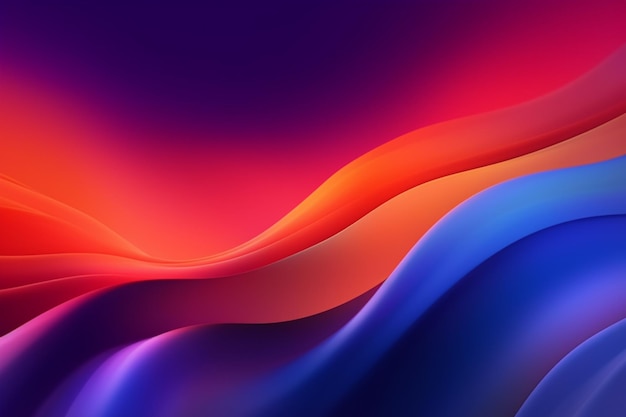 Purple and orange background with a blue and orange background