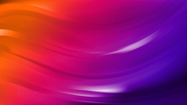 Purple and orange background with a light effect.