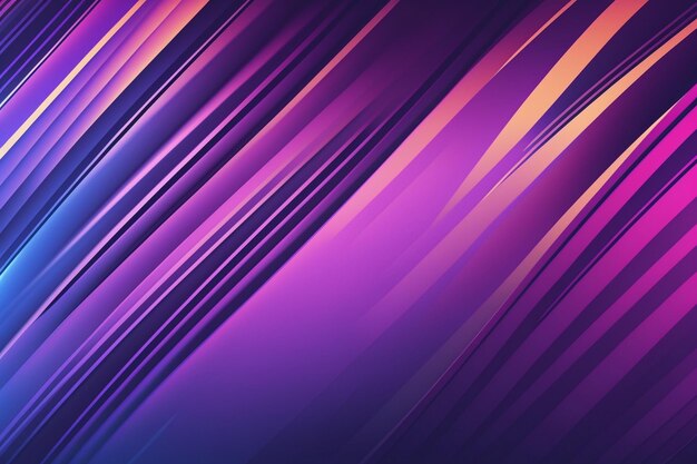 A purple and orange background with lines and the words'purple '