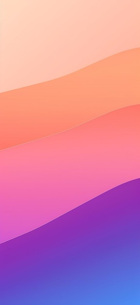 Purple and orange iphone wallpaper with a colorful wave pattern