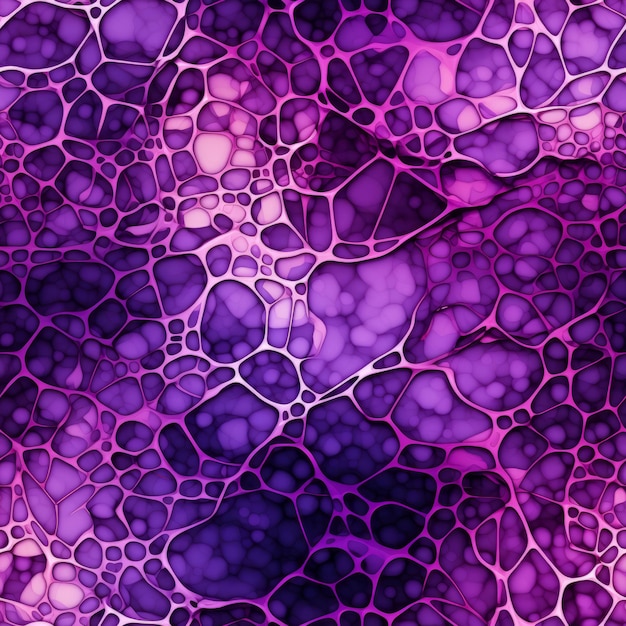 Purple organisms unveiling nature's vivid biological texture