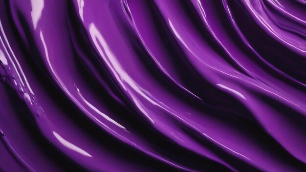 Premium AI Image | Purple paint on a black background