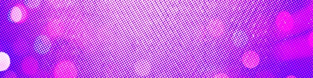 Sfondio bokeh panoramico viola per celebrazioni pubblicitarie banner poster e varie opere di design