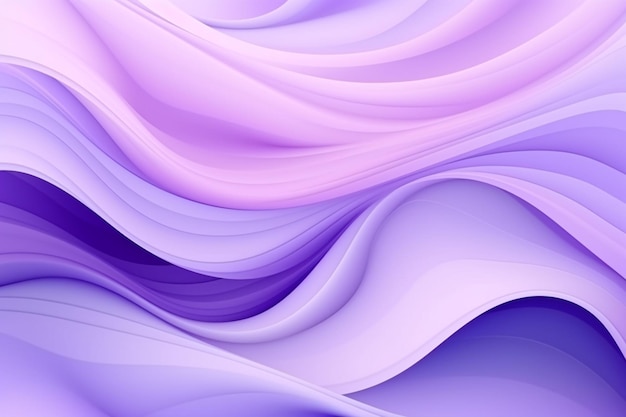 Фиолетовый пастельный абстрактный фон абстрактный волновой фон с фиолетовым пастельным цветом