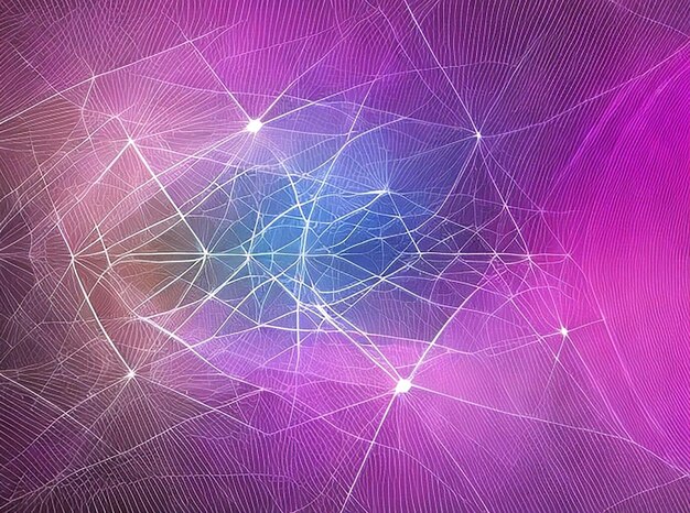 Purple and pink abstract background with a spiral design in the center.