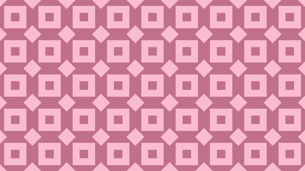 A purple and pink background with squares and squares.