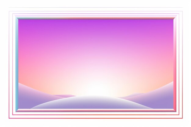 a purple and pink background with a sun in the sky