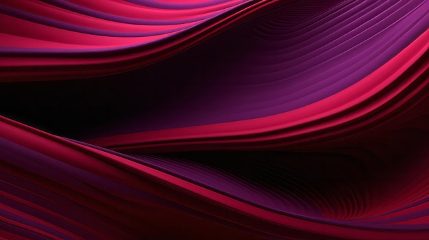 A purple and pink background with wavy lines