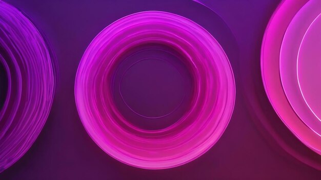 Purple and pink circles on a purple background