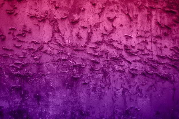 A purple and pink wall with a rough texture