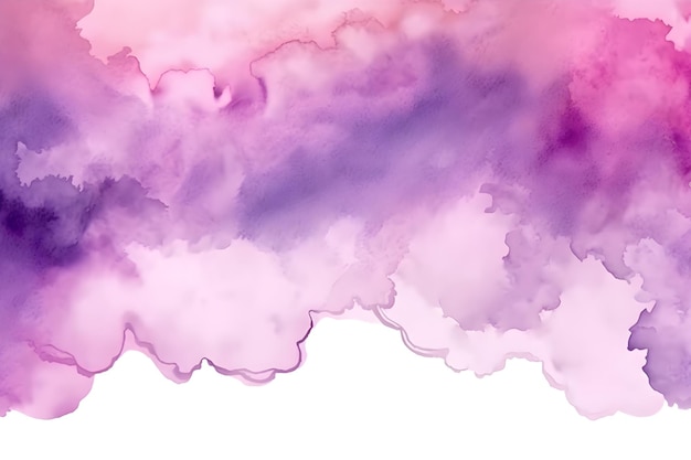 Premium Photo  A pink and purple watercolor background with the