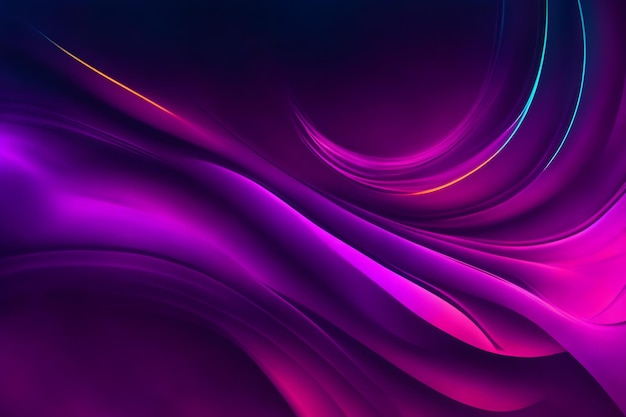 purple and pink waves with a purple background