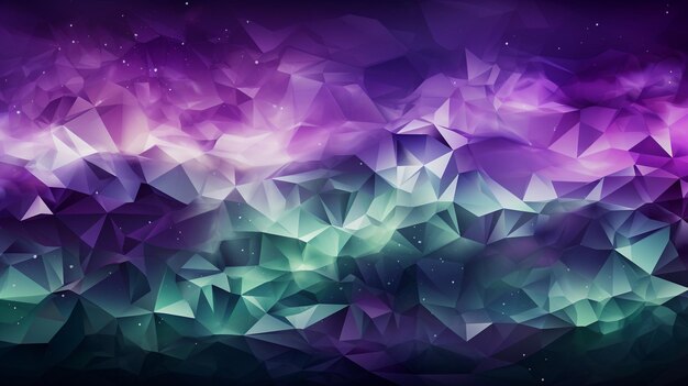 Purple polygon background