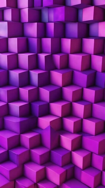 Purple polygonal pattern geometric 3d texture