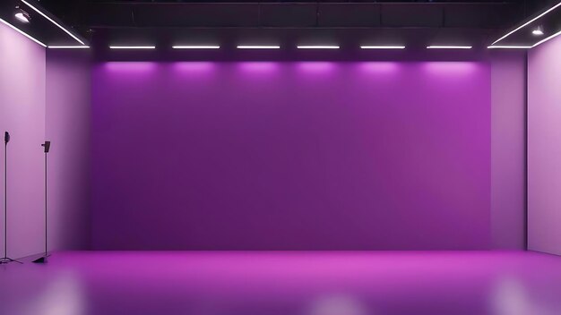 Purple product backdrop with design space
