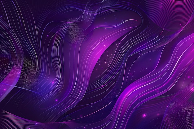 Photo a purple and purple abstract background with a purple and purple swirl