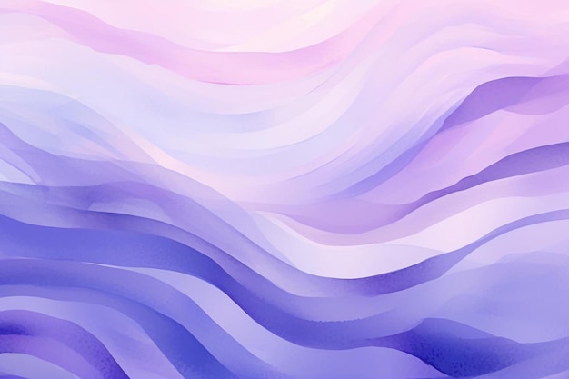 Purple and purple abstract waves on a white background