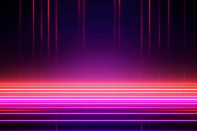 a purple and purple background with a purple and orange lines