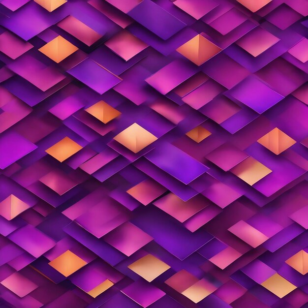 Photo purple and purple geometric pattern with a purple background