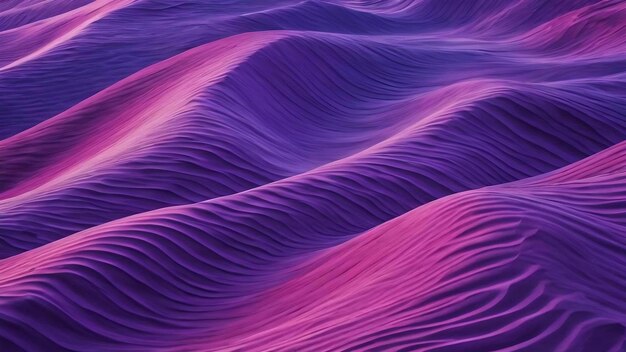 Purple and purple waves in a pattern by person