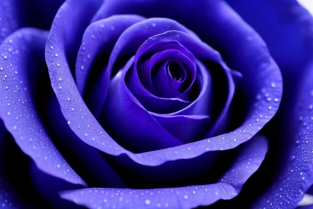 Purple Rose closeup macro photo