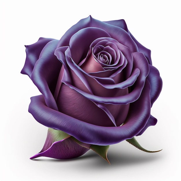 purple rose mockup