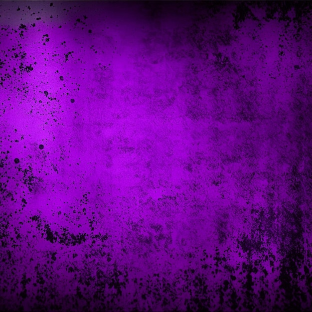 Фиолетовый грубый и гранжный фон с текстурой стены