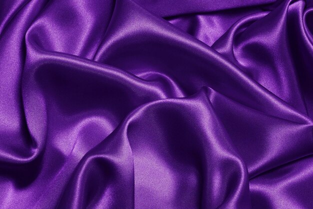 Photo purple satin background