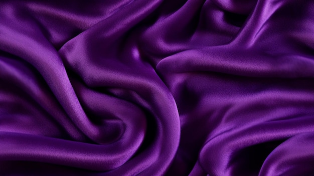 Purple satin fabric with a soft soft sheen.