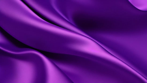 Purple silk fabric with a purple background