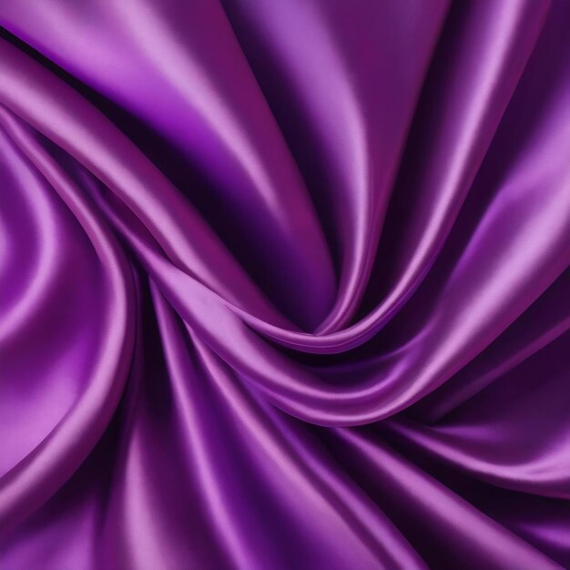 Purple silk in a purple background