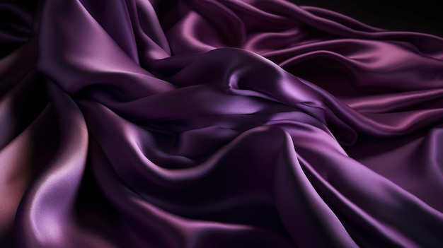 Purple silk satin background