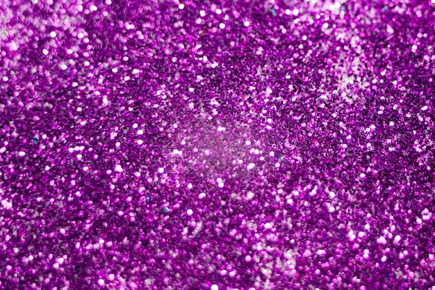 Purple and Silver Glitter