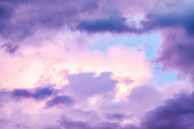 Purple sky