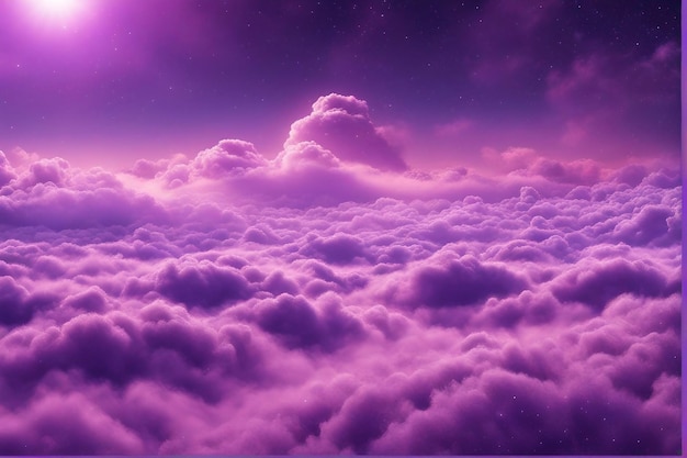 Purple smoke background