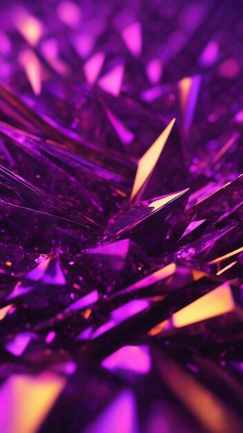 Purple specular spectrums abstract background