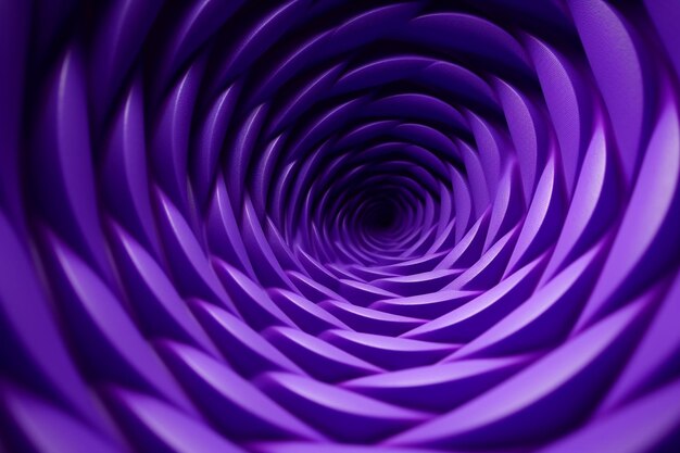 Photo a purple spiral is shown in this image