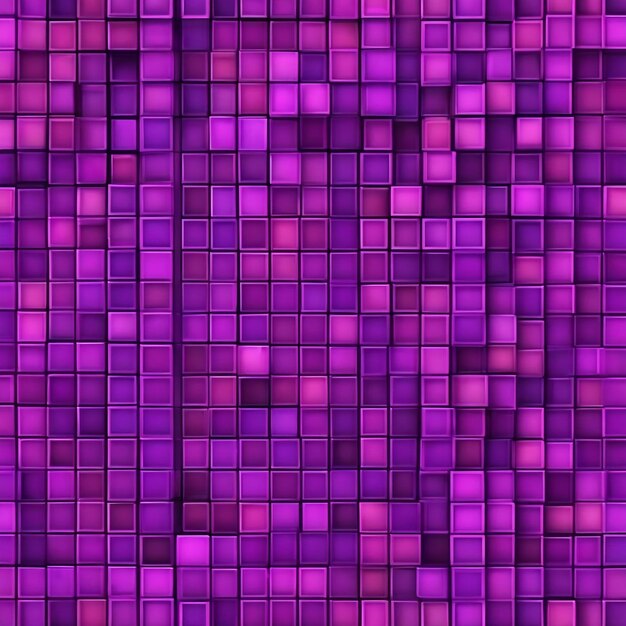 Purple squares with a pattern of squares