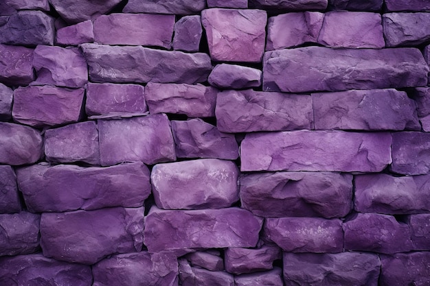 Purple stone wall texture background