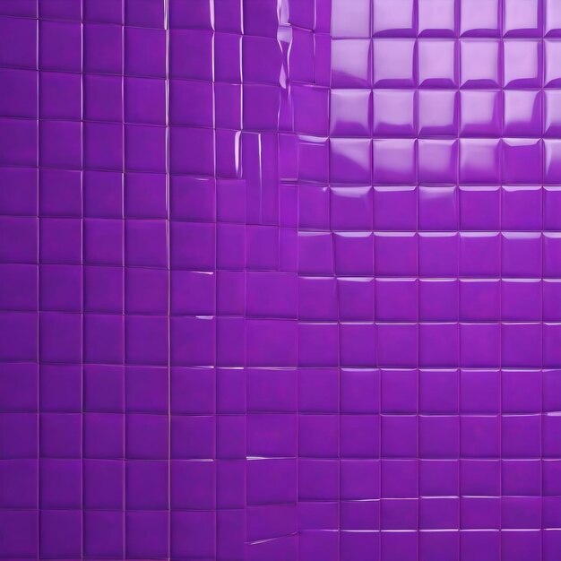 A purple tile with a white border and a purple background