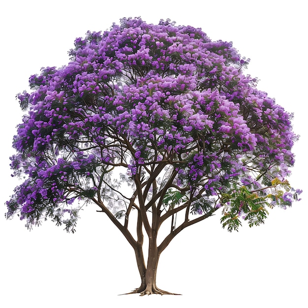 Photo a purple tree with purple flowers on it and the word quot bloom quot on it