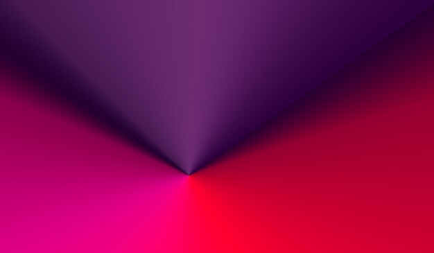 purple triangle on shocking pink background